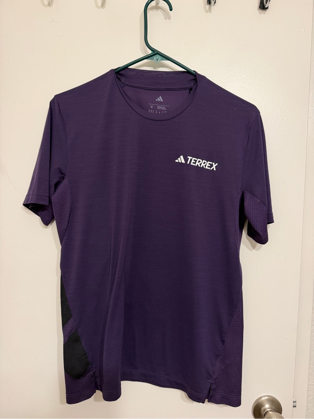 Women’s Adidas Terrex Purple Performance Tee